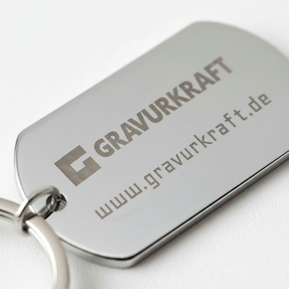 Metall Schlüsselanhänger Produktbild